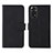 Funda de Cuero Cartera con Soporte Carcasa L01Z para Xiaomi Redmi Note 11 4G (2022) Negro