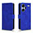 Funda de Cuero Cartera con Soporte Carcasa L01Z para Xiaomi Redmi Note 13 Pro+ Plus 5G Azul