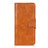 Funda de Cuero Cartera con Soporte Carcasa L02 para Apple iPhone 12 Max Naranja