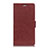 Funda de Cuero Cartera con Soporte Carcasa L02 para Asus ZenFone V Live Marron