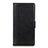 Funda de Cuero Cartera con Soporte Carcasa L02 para BQ Vsmart Active 1 Plus Negro