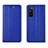 Funda de Cuero Cartera con Soporte Carcasa L02 para Huawei Enjoy Z 5G Azul