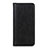 Funda de Cuero Cartera con Soporte Carcasa L02 para Oppo A11s Negro