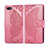 Funda de Cuero Cartera con Soporte Carcasa L02 para Oppo A12e Rosa