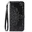 Funda de Cuero Cartera con Soporte Carcasa L02 para Oppo A91 Negro