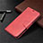 Funda de Cuero Cartera con Soporte Carcasa L02 para Samsung Galaxy S20 FE 5G Rojo