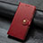 Funda de Cuero Cartera con Soporte Carcasa L02 para Sony Xperia L4 Rojo