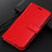 Funda de Cuero Cartera con Soporte Carcasa L02 para Vivo X50 Lite Rojo