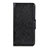 Funda de Cuero Cartera con Soporte Carcasa L02 para Xiaomi Redmi 9 Prime India Negro