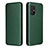 Funda de Cuero Cartera con Soporte Carcasa L02Z para Asus ZenFone 8 Mini Verde