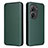 Funda de Cuero Cartera con Soporte Carcasa L02Z para Asus Zenfone 9 Verde