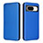 Funda de Cuero Cartera con Soporte Carcasa L02Z para Google Pixel 8 5G Azul