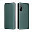 Funda de Cuero Cartera con Soporte Carcasa L02Z para HTC Desire 22 Pro 5G Verde