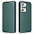 Funda de Cuero Cartera con Soporte Carcasa L02Z para HTC U23 5G Verde