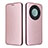 Funda de Cuero Cartera con Soporte Carcasa L02Z para Huawei Honor Magic5 Lite 5G Oro Rosa