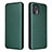 Funda de Cuero Cartera con Soporte Carcasa L02Z para Motorola Moto Edge 20 Lite 5G Verde