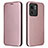 Funda de Cuero Cartera con Soporte Carcasa L02Z para Motorola Moto Edge 40 5G Oro Rosa