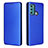 Funda de Cuero Cartera con Soporte Carcasa L02Z para Motorola Moto G40 Fusion Azul