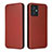 Funda de Cuero Cartera con Soporte Carcasa L02Z para Motorola Moto G54 5G Marron