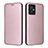 Funda de Cuero Cartera con Soporte Carcasa L02Z para Motorola Moto G54 5G Oro Rosa