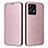 Funda de Cuero Cartera con Soporte Carcasa L02Z para Motorola Moto G84 5G Oro Rosa