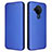 Funda de Cuero Cartera con Soporte Carcasa L02Z para Nokia 5.4 Azul