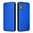 Funda de Cuero Cartera con Soporte Carcasa L02Z para Nokia C02 Azul