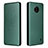 Funda de Cuero Cartera con Soporte Carcasa L02Z para Nokia C10 Verde