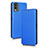 Funda de Cuero Cartera con Soporte Carcasa L02Z para Nokia C210 Azul