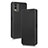 Funda de Cuero Cartera con Soporte Carcasa L02Z para Nokia C32 Negro