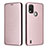 Funda de Cuero Cartera con Soporte Carcasa L02Z para Nokia G11 Plus Oro Rosa