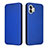 Funda de Cuero Cartera con Soporte Carcasa L02Z para Nothing Phone 2 Azul