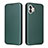 Funda de Cuero Cartera con Soporte Carcasa L02Z para Nothing Phone 2 Verde