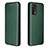 Funda de Cuero Cartera con Soporte Carcasa L02Z para Oppo A74 4G Verde