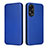 Funda de Cuero Cartera con Soporte Carcasa L02Z para Oppo A78 4G Azul