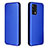 Funda de Cuero Cartera con Soporte Carcasa L02Z para Oppo F19s Azul