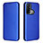 Funda de Cuero Cartera con Soporte Carcasa L02Z para Oppo Reno5 A Azul