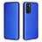 Funda de Cuero Cartera con Soporte Carcasa L02Z para Oppo Reno6 5G Azul