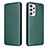 Funda de Cuero Cartera con Soporte Carcasa L02Z para Samsung Galaxy A23 4G Verde