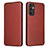 Funda de Cuero Cartera con Soporte Carcasa L02Z para Samsung Galaxy F13 4G Marron