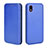 Funda de Cuero Cartera con Soporte Carcasa L02Z para Samsung Galaxy M01 Core Azul