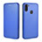 Funda de Cuero Cartera con Soporte Carcasa L02Z para Samsung Galaxy M11 Azul