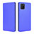 Funda de Cuero Cartera con Soporte Carcasa L02Z para Samsung Galaxy M60s Azul