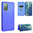 Funda de Cuero Cartera con Soporte Carcasa L02Z para Samsung Galaxy Note 20 5G Azul