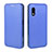 Funda de Cuero Cartera con Soporte Carcasa L02Z para Samsung Galaxy XCover Pro Azul