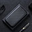 Funda de Cuero Cartera con Soporte Carcasa L02Z para Sony Xperia Ace II Negro