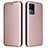 Funda de Cuero Cartera con Soporte Carcasa L02Z para Vivo iQOO 7 Legend 5G Oro Rosa