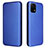 Funda de Cuero Cartera con Soporte Carcasa L02Z para Vivo iQOO U3 5G Azul