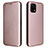 Funda de Cuero Cartera con Soporte Carcasa L02Z para Vivo iQOO U3x 5G Oro Rosa