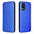 Funda de Cuero Cartera con Soporte Carcasa L02Z para Vivo V21e 4G Azul